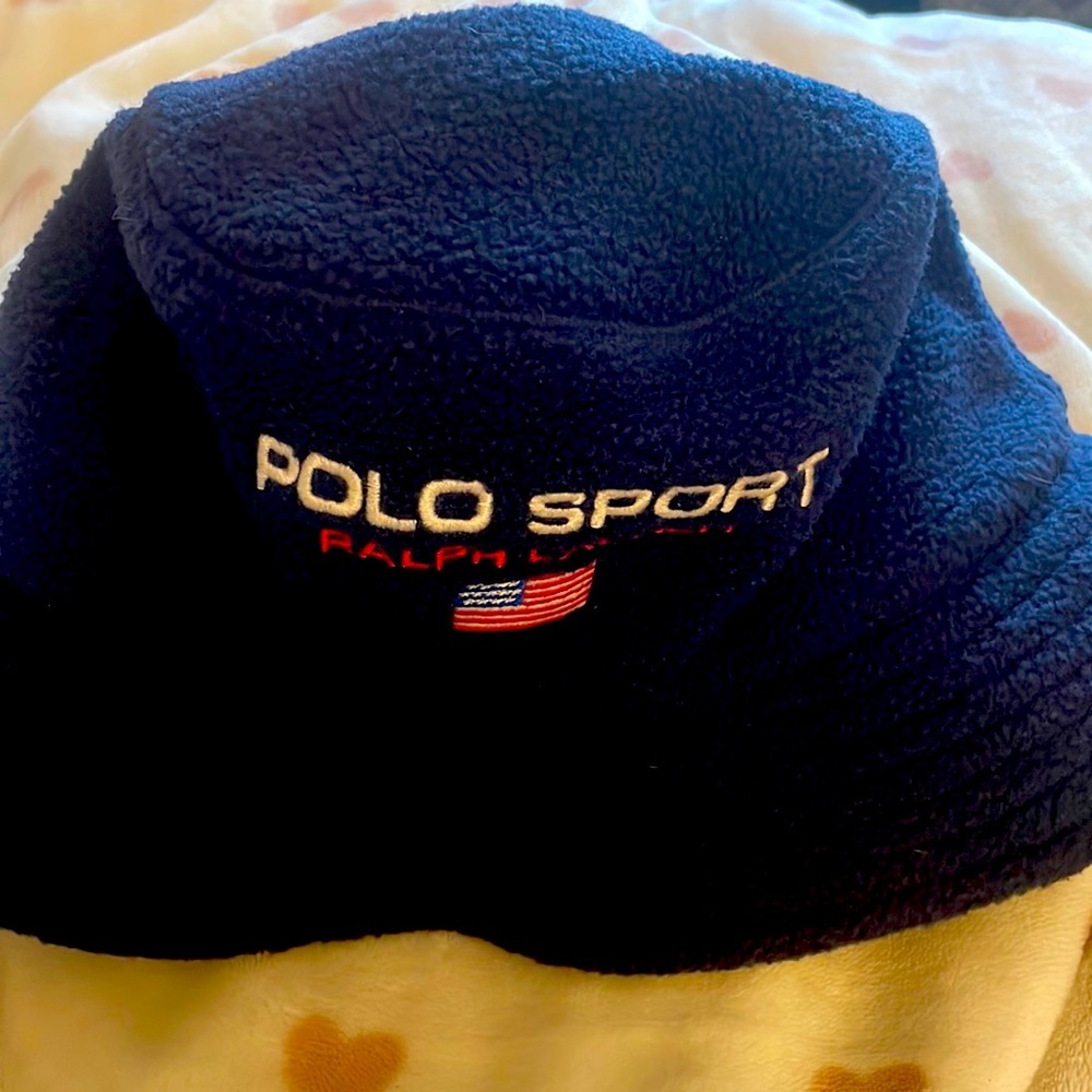 POLO Sport fleece navy blue